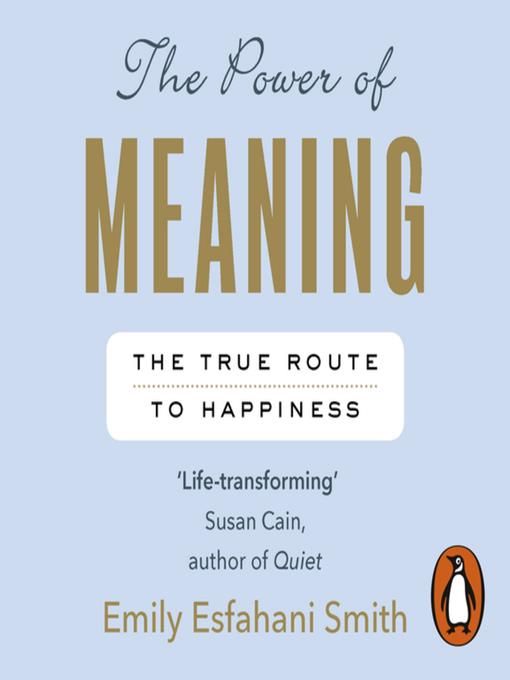 The Power of Meaning