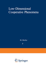 Low-Dimensional Cooperative Phenomena : the Possibility of High-Temperature Superconductivity.