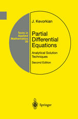 Partial Differential Equations : Analytical Solution Techniques