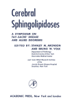 Cerebral sphingolipidoses a symposium on Tay-Sachs' disease and allied disorders.