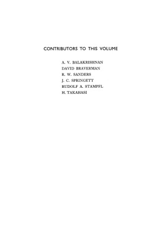 Advances in communication systems. Volume 1 : theory and applications