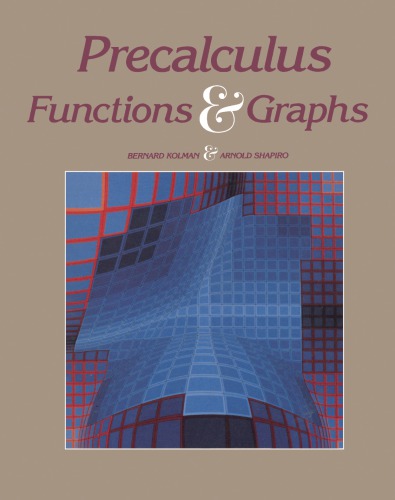 Precalculus : Functions & Graphs.