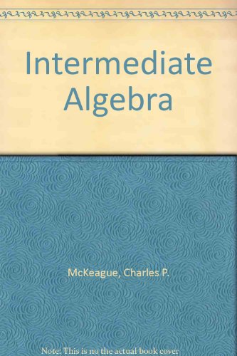 Intermediate Algebra.