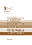 Proceedings of the fourth International Conference on Durability of Building Materials and Components : Singapore, 4-6 November 1987.