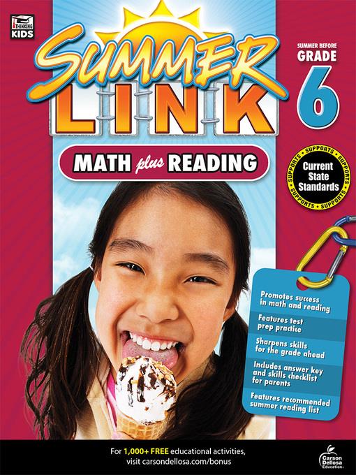 Math Plus Reading Workbook