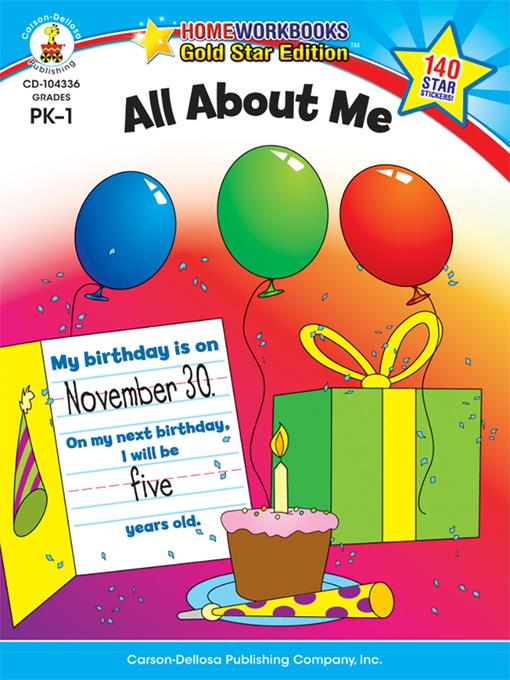 All About Me, Grades PK--1