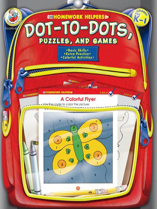 Dot-to-Dot, Puzzles, and Games, Grades PK--1