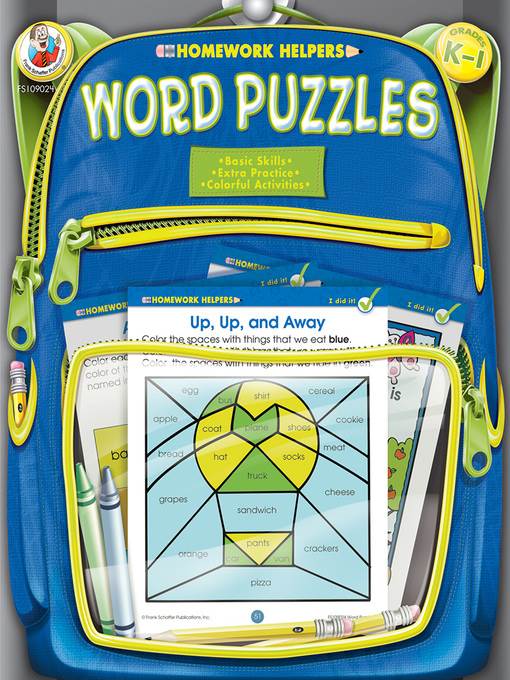 Word Puzzles, Grades K--1