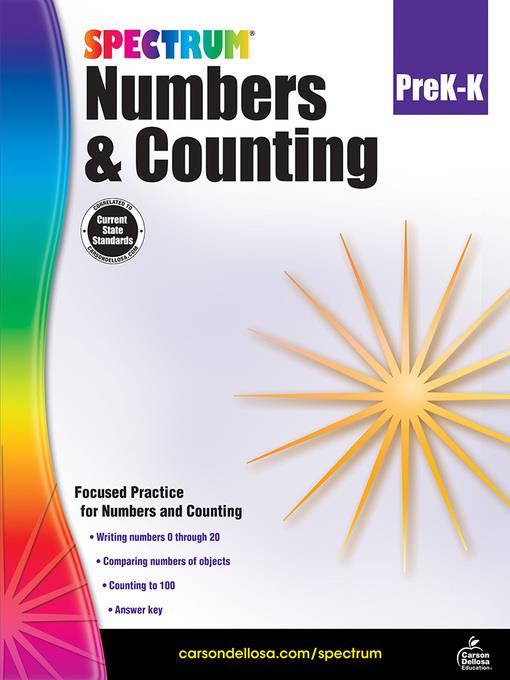 Numbers & Counting, Grades PK--K