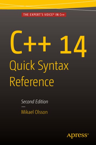 C++17 Quick Syntax Reference