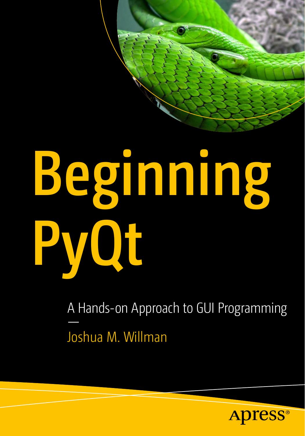 Beginning Pyqt