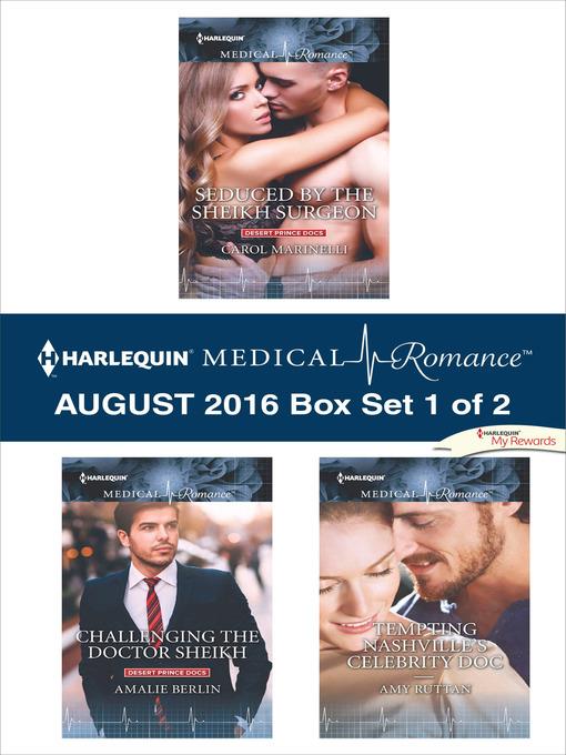 Harlequin Medical Romance August 2016--Box Set 1 of 2