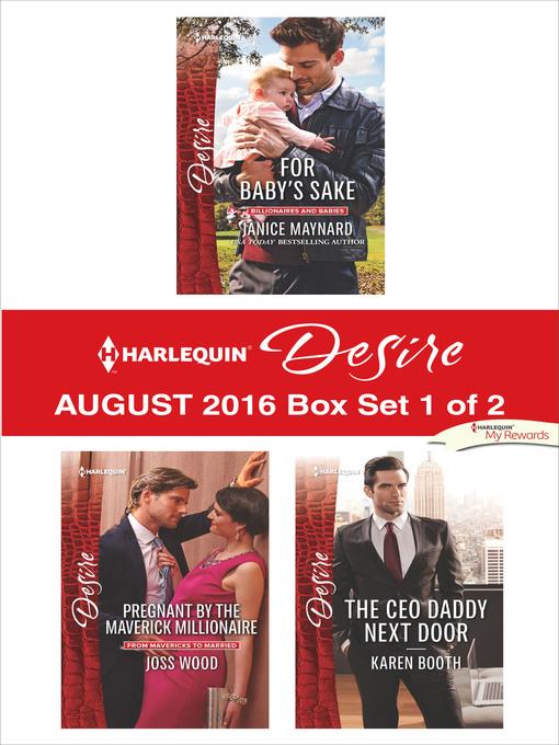 Harlequin Desire August 2016, Box Set 1 of 2