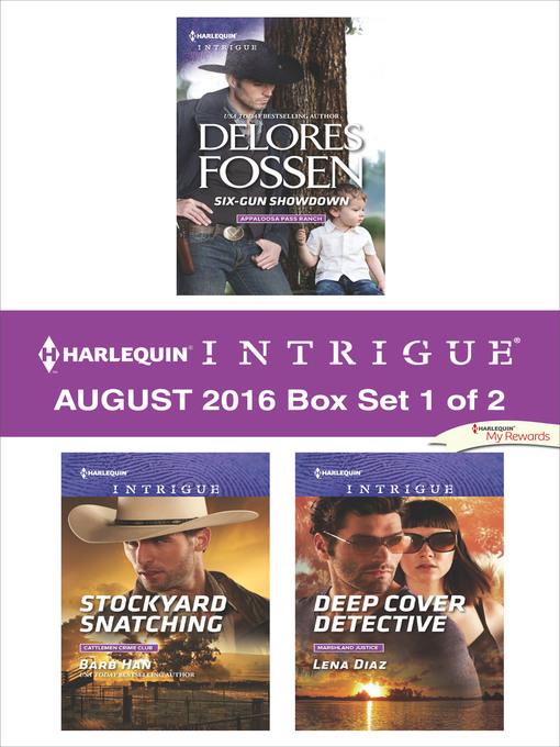 Harlequin Intrigue August 2016, Box Set 1 of 2