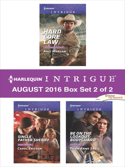 Harlequin Intrigue August 2016, Box Set 2 of 2