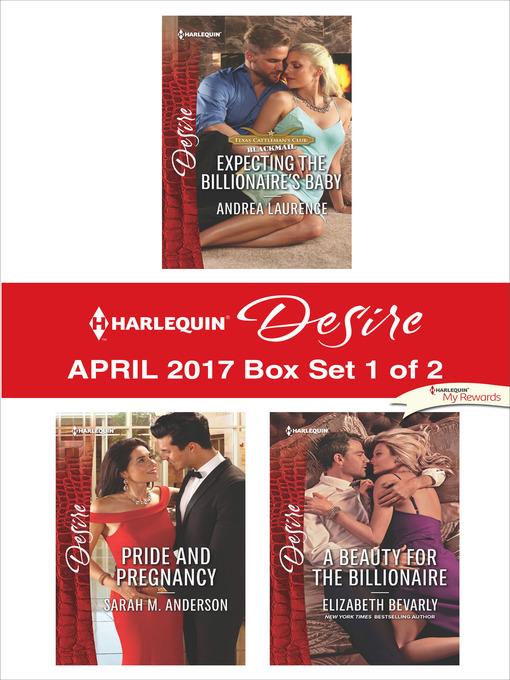 Harlequin Desire April 2017, Box Set 1 of 2