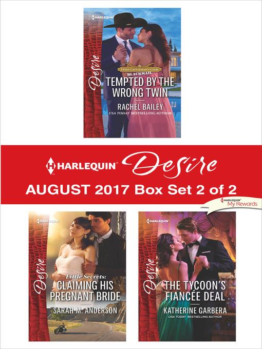 Harlequin Desire August 2017--Box Set 2 of 2