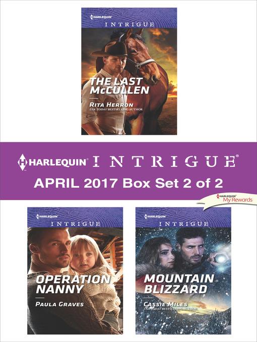 Harlequin Intrigue April 2017, Box Set 2 of 2