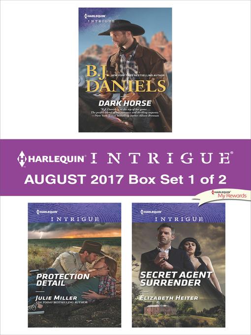 Harlequin Intrigue August 2017--Box Set 1 of 2