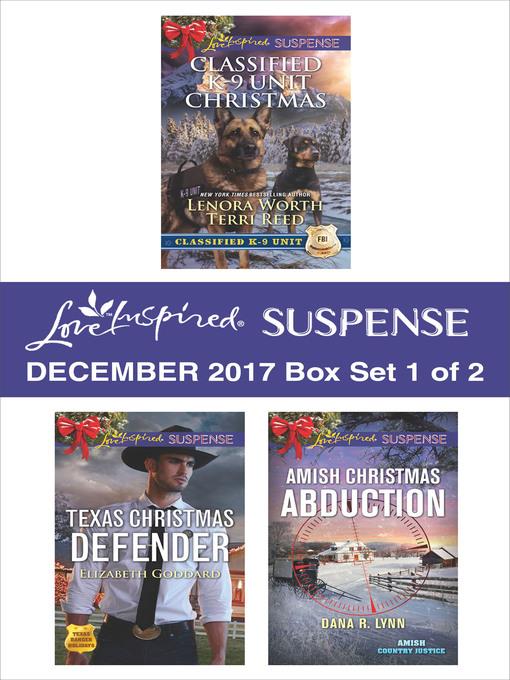 Harlequin Love Inspired Suspense December 2017--Box Set 1 of 2