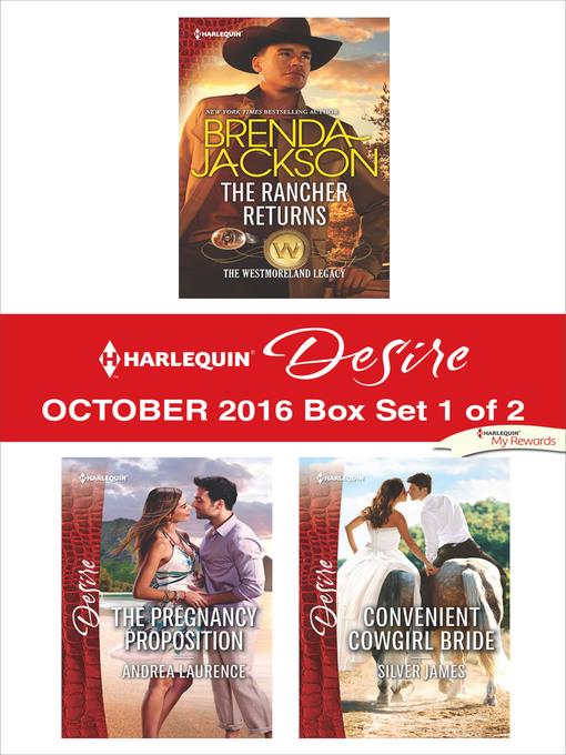 Harlequin Desire October 2016, Box Set 1 of 2