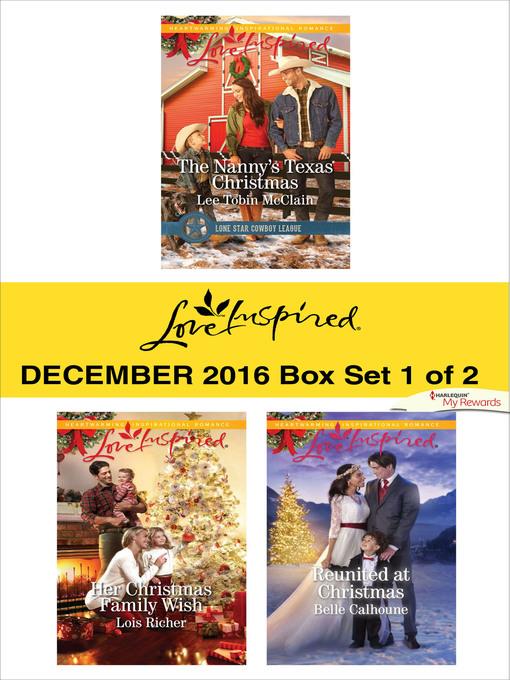 Harlequin Love Inspired December 2016, Box Set 1 of 2