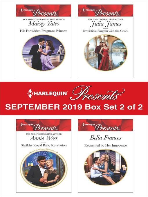 Harlequin Presents, September 2019, Box Set 2 of 2