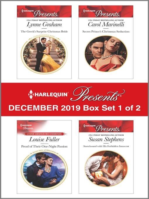 Harlequin Presents--December 2019--Box Set 1 of 2