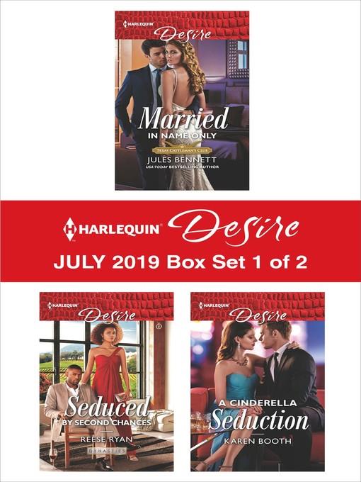 Harlequin Desire July 2019, Box Set 1 of 2