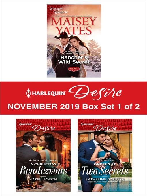 Harlequin Desire November 2019--Box Set 1 of 2