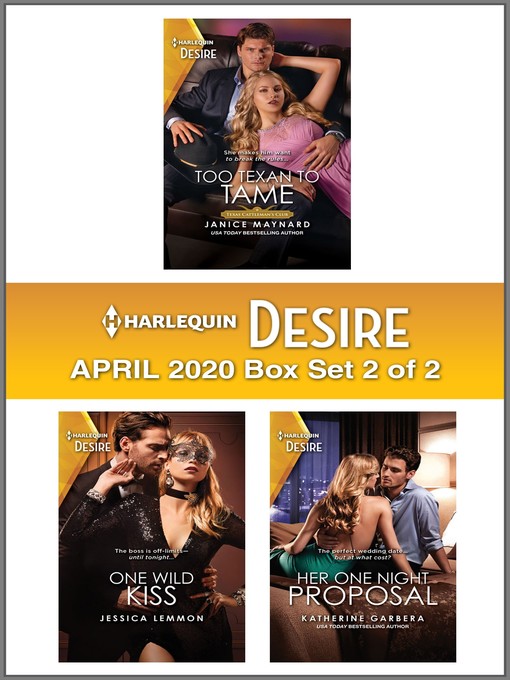 Harlequin Desire April 2020--Box Set 2 of 2