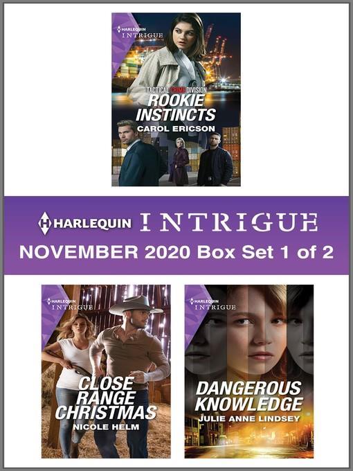 Harlequin Intrigue November 2020--Box Set 1 of 2