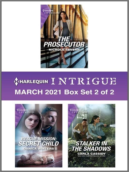 Harlequin Intrigue March 2021--Box Set 2 of 2