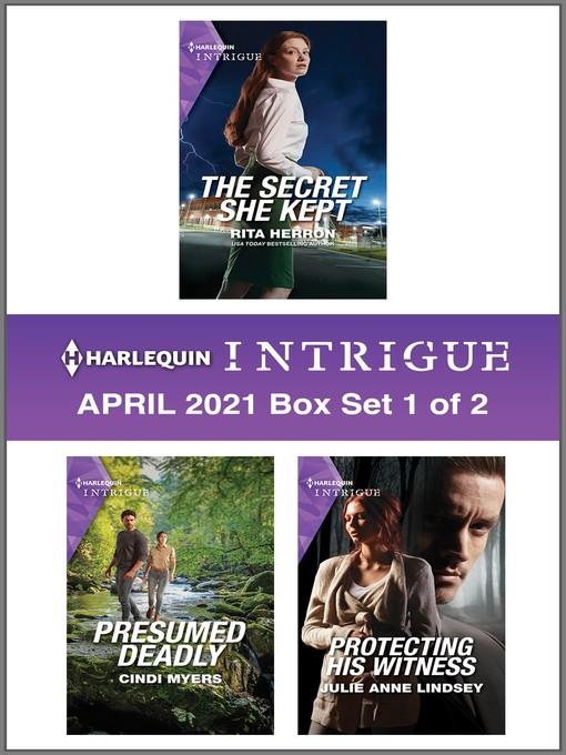Harlequin Intrigue April 2021--Box Set 1 of 2