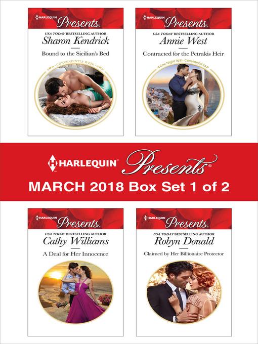 Harlequin Presents March 2018--Box Set 1 of 2