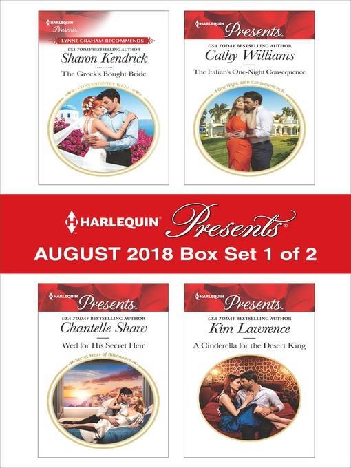 Harlequin Presents August 2018--Box Set 1 of 2