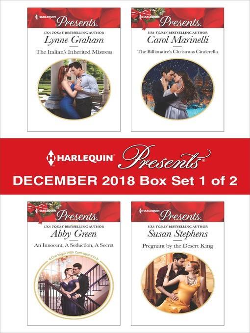 Harlequin Presents December 2018, Box Set 1 of 2