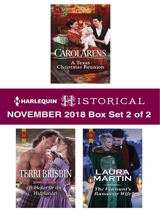 Harlequin Historical November 2018--Box Set 2 of 2