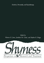 Shyness : perspectives on research and treatment