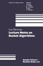 Lecture notes on bucket algorithms