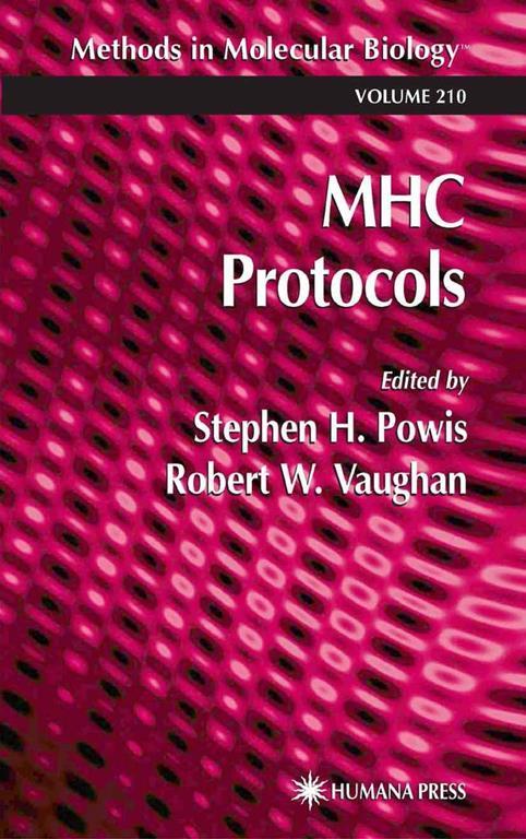MHC Protocols (Methods in Molecular Biology, 210)