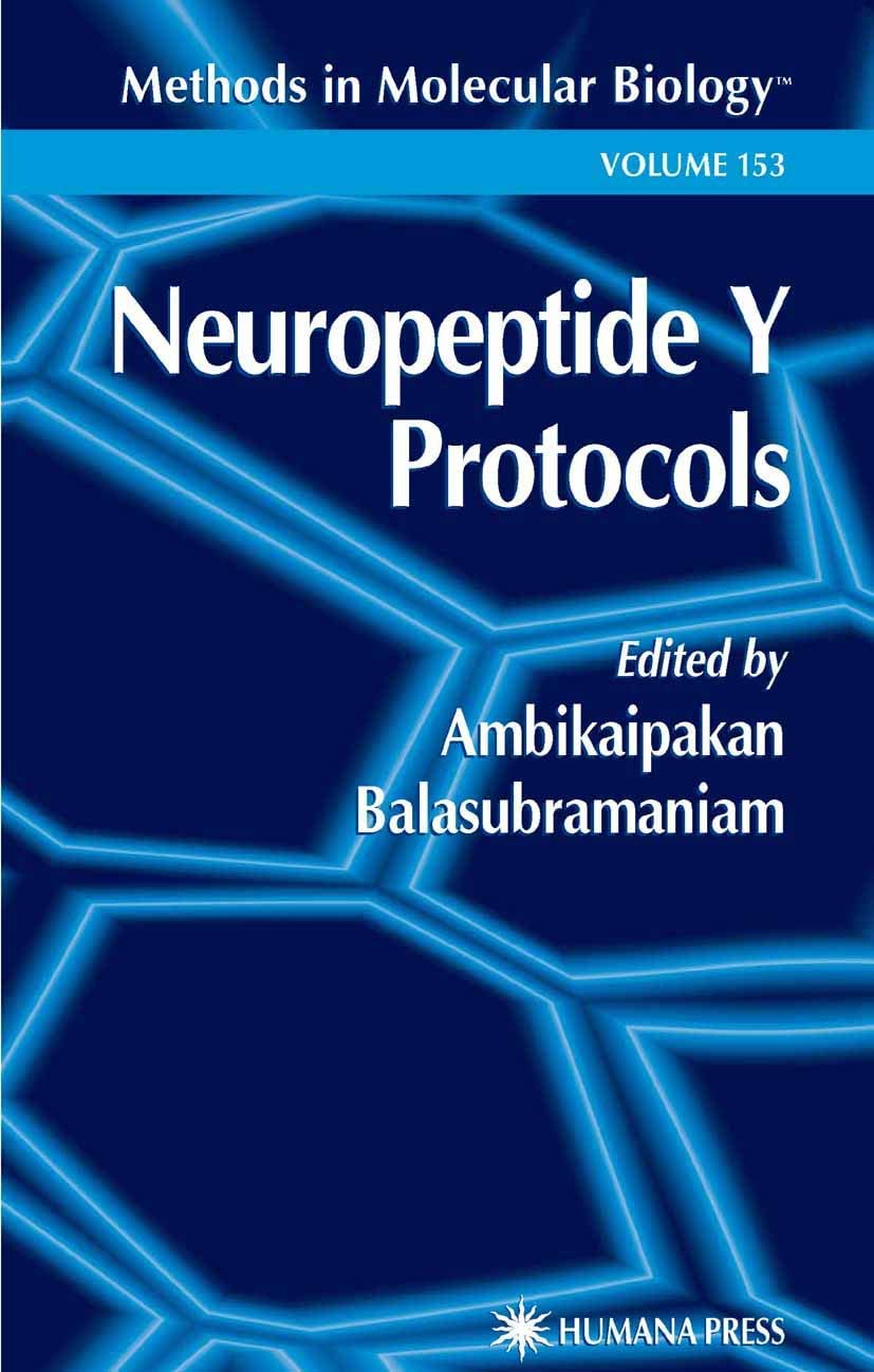 Neuropeptide Y Protocols (Methods in Molecular Biology, 153)