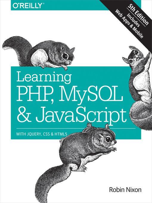 Learning PHP, MySQL & JavaScript