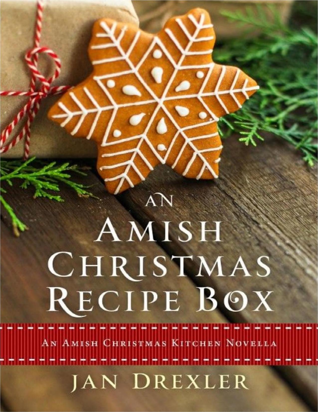 An Amish Christmas Recipe Box