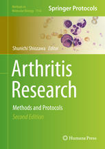 Arthritis Research : Methods and Protocols