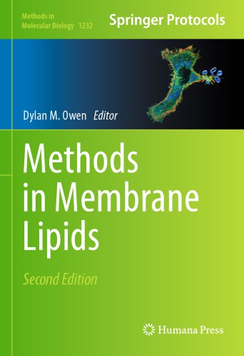 Methods in Membrane Lipids