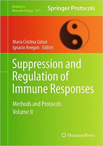 Suppression and Regulation of Immune Responses
