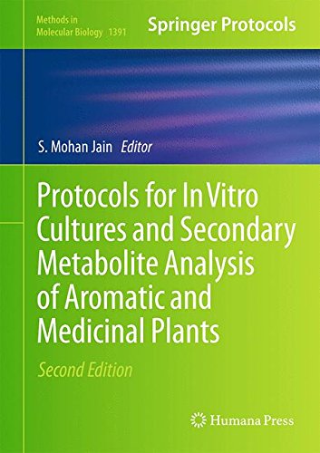 Protocols for in Vitro Cultures and Secondary Metabolite Analysis of Aromatic and Medicinal Plants, Second Edition