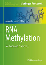 RNA Methylation Methods and Protocols