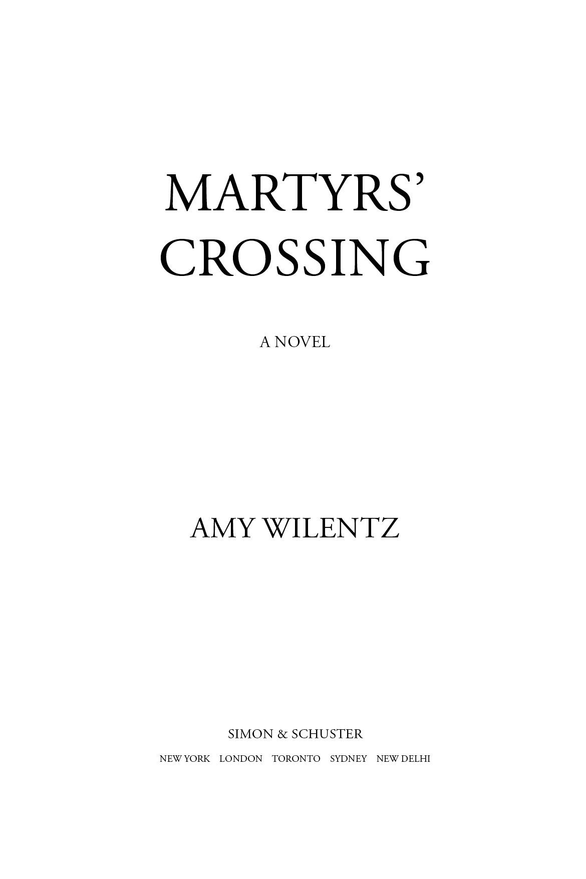 Martyrs' Crossing